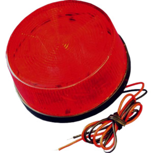 Sirens Strobes: SPL-50 - 12V Red Strobe - Small
