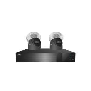Tvt Surveillance: TVT-4CHNVR 2CAMKIT-B-AI-6MP - 4 Ch NVR kit (incs 1x TVT-4CHNVR-P, 2x TVT-D2.8POE-AI-6MP-B