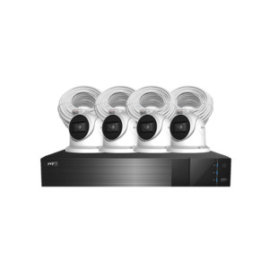 Tvt Surveillance: TVT-8CHNVRKIT-AI - 8 Ch NVR kit (incs 1x 8 Channel NVR, 4x TVT-D2.8POE-AI
