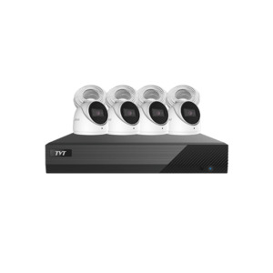 Tvt Surveillance: TVT 8CHNVRKIT-AI-6MP - 8 Ch NVR kit (incs 1x 8 Channel NVR, 4x TVT-D2.8POE-6MP-AI