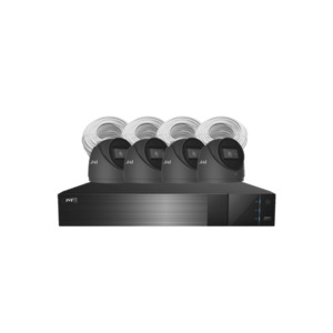 Tvt Surveillance: TVT 8CHNVRKIT-B-AI-6MP - 8 ChNVR kit (incs 1x 8 Channel NVR, 4x TVT-D2.8POE-B-AI-6MP