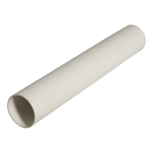 White 2m Downpipe Length 50mm