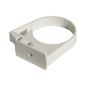 Mini Guttering: White Downpipe Bracket