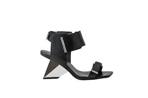 Sandals: Rocket Run - Black (Ex-Runway Pair)