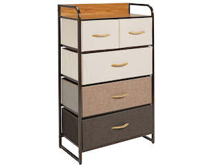 tallboy: Tallboy Chest Drawer 5 Drawer