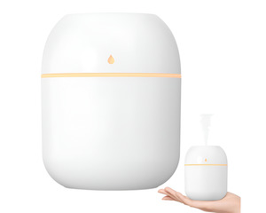 On Sale: Small Humidifier 220ml USB Portable Air Humidifier with Night Light 2 Mist Modes