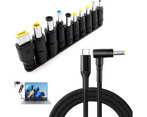 Universal USB-C Charger Cable for Dell Lenovo Asus Hp Acer Laptop