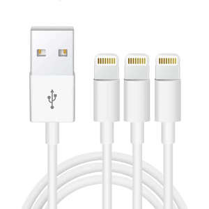Mobile Phones 1: Foxconn iPhone Charger Cable 3Pcs Lightning