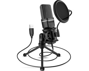 USB Condenser Microphone – USB Condenser Microphone Kit for PC & Gaming