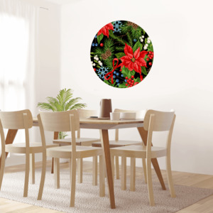 Products: Jolly Holly Christmas Wall Print
