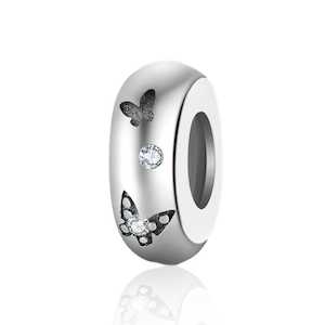 Accessories: Butterfly Stoned Stopper