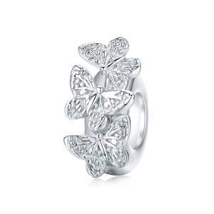 Accessories: Silver Butterflies Stopper