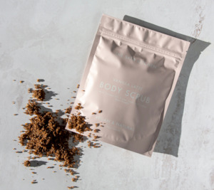 body scrub: Vanilla Latte Body Scrub