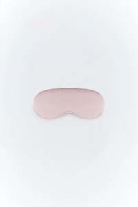 Accessories: Luxe Eye Mask - Dusty Rose