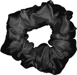 Accessories: Luxe Scrunchie - Black