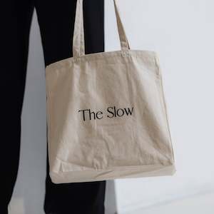 The Slow Cotton Tote Bag