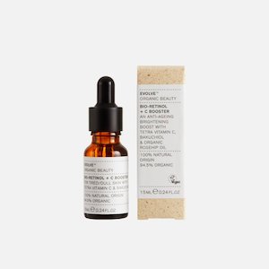 Acne: EVOLVE Organic Beauty Bio-Retinol +C Booster 15ml