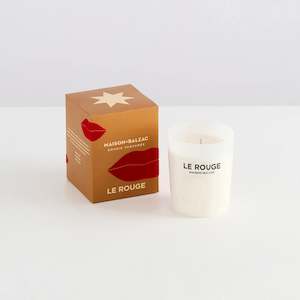 Home Fragrance: MAISON BALZAC LE ROUGE Large Scented Candle