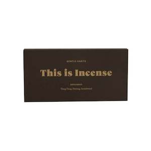 This is Incense. GROUNDED