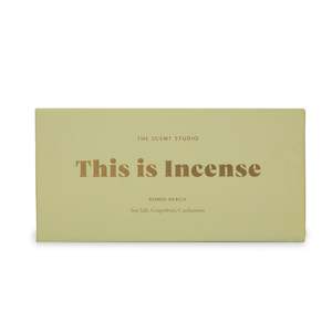 Home Fragrance: This Is Incense. BONDI