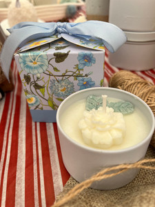 Lotus Tin Candle the social scent co