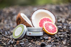 Nudi Point Whipped Body Butter - Pinky Citrus Coconut Splash - The Soul Library