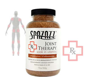 Aromatherapy: Spazazz Crystals RX Joint Therapy (Inflammation) 19oz/562g