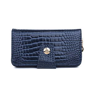Wallet - Navy Leatherette - The Specialty House
