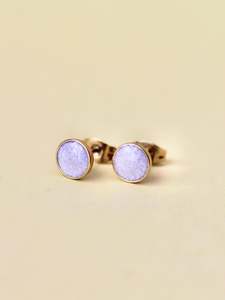 Earrings: Circle Studs