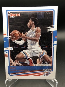 Products: 195 Shai Gilgeous-Alexander – Donruss 20-21 – The Sport Shed