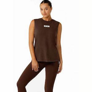 Clothing Womens Singlets: Lorna Jane Washed Muscle Tank