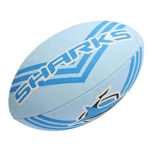 Sports Gear Rugby: Steeden NRL Supporter Balls – Sharks (11 inch)