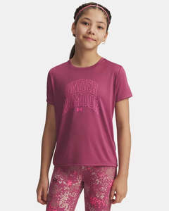 Clothing: Under Armour Tech™ Varsity Graphic Girls Tee