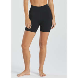 Abi And Joseph Elements Mid-Thigh Short - Black