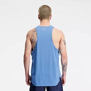 Clothing Mens Singlets: New Balance Men’s Graphic Impact Run Singlet