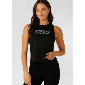 Clothing Womens: Lorna Jane In The Zone Active Tank – Black
