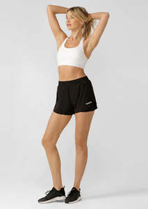 Lorna Jane Lightspeed Phone Pocket Run Shorts – Black