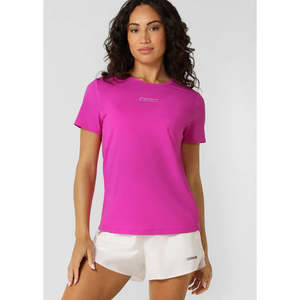 Clothing Womens: Lorna Jane Never Give Up Active T-Shirt – Electric Pink