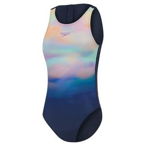 Speedo's Girls Placement Hydrasuit - multi/navy