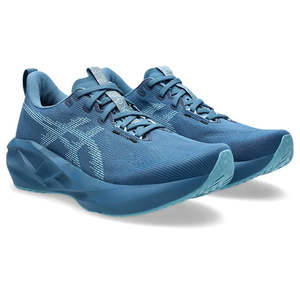 Footwear Womens: ASICS Novablast 5 Womens Running Shoe - Wintersea/Stillwater