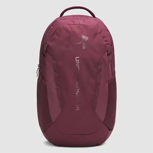 Under Armour Unisex Hustle 6.0 Backpack - Dark Maroon