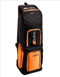 Grays G1200 Wheelie Hockey Stick Bag - Black/Orange