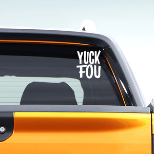 Frontpage: Yuck Fou Decal Sticker