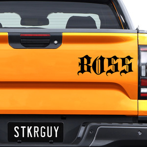 Boss Decal Sticker