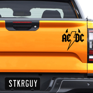 Frontpage: AC DC Decal Sticker