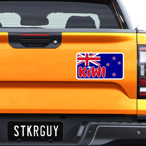 Kiwi New Zealand Flag Decal Sticker