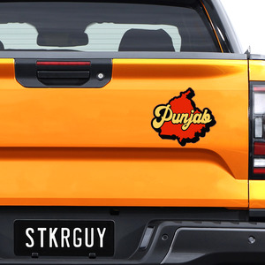 Frontpage: Punjab Decal Sticker