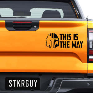 Mandalorian This is the way Decal Sticker