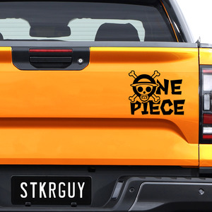 Frontpage: One Piece Skull Logo Decal Sticker