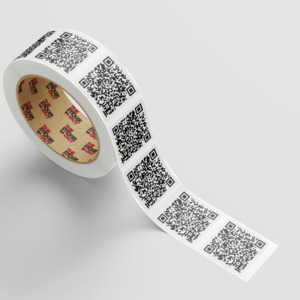 Custom QR code Label Roll